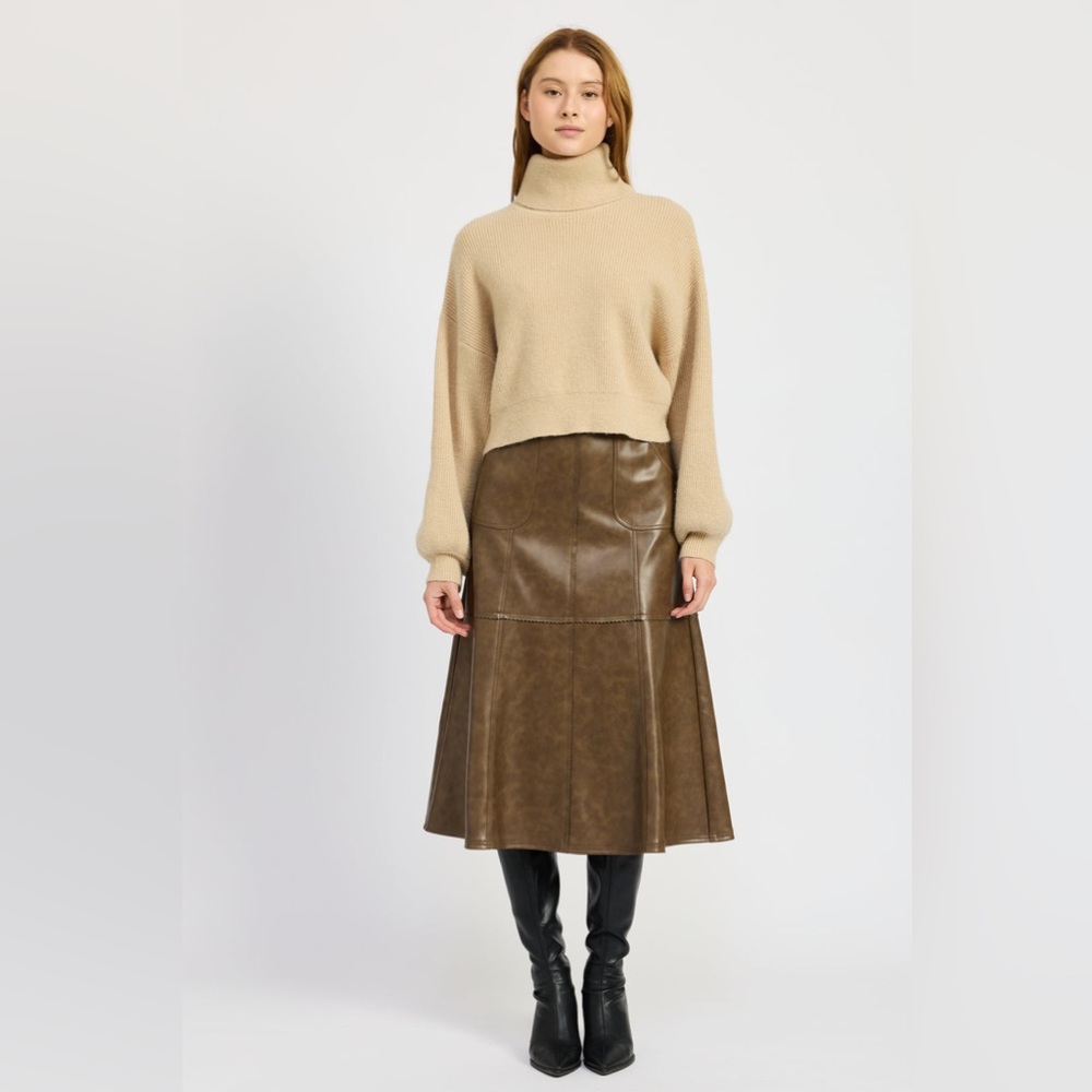 NWT En Saison Kinsley Midi Skirt